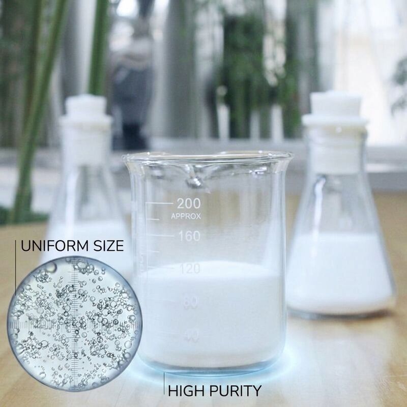ความหนาแน่นต่ํามาก HN15 กระบอกกระจกรู 0.08-0.15 g/cm3 เติมกันความร้อนสําหรับเคลือบประหยัดพลังงาน
